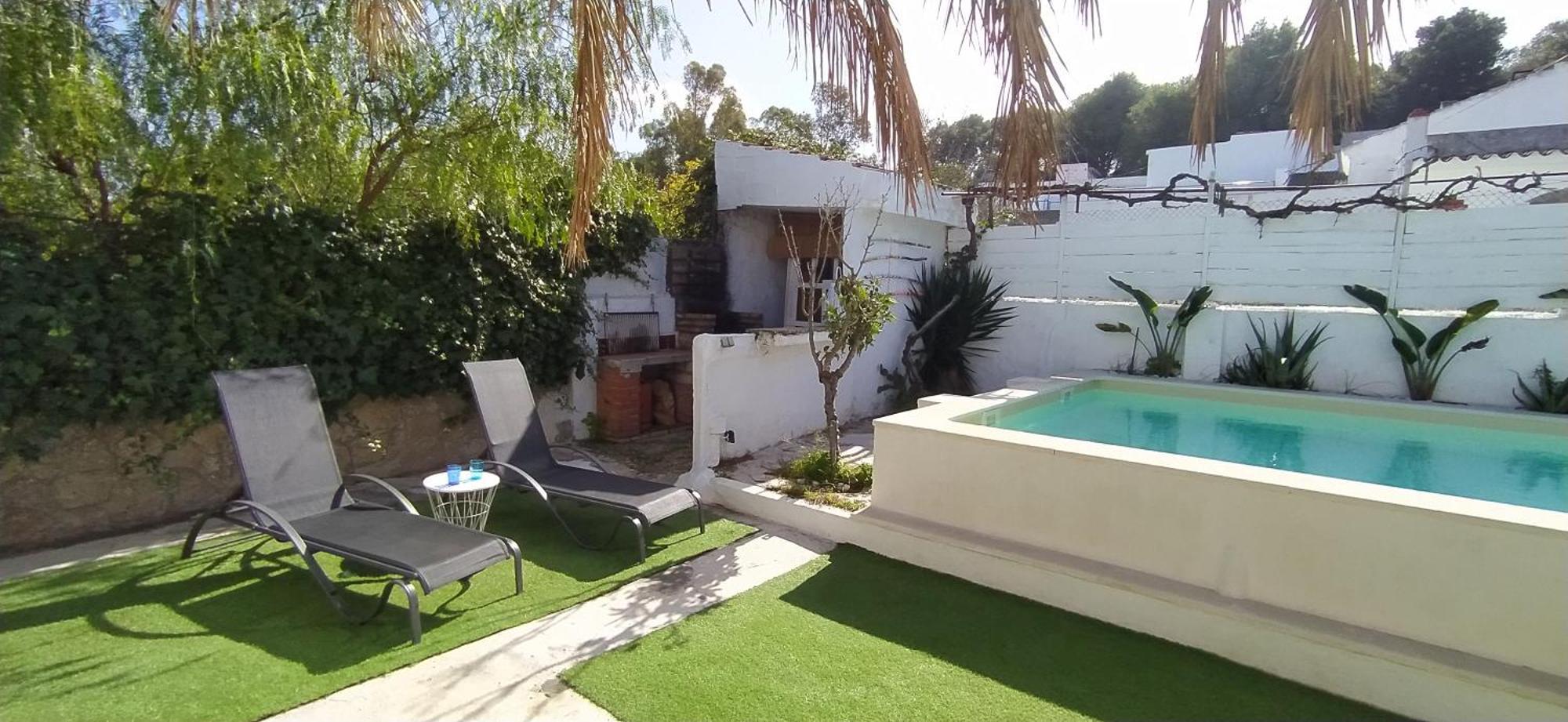 Casa, Piscina, Jacuzzi, Garaje, Barbacoa. Villa Chiclana de la Frontera Bagian luar foto