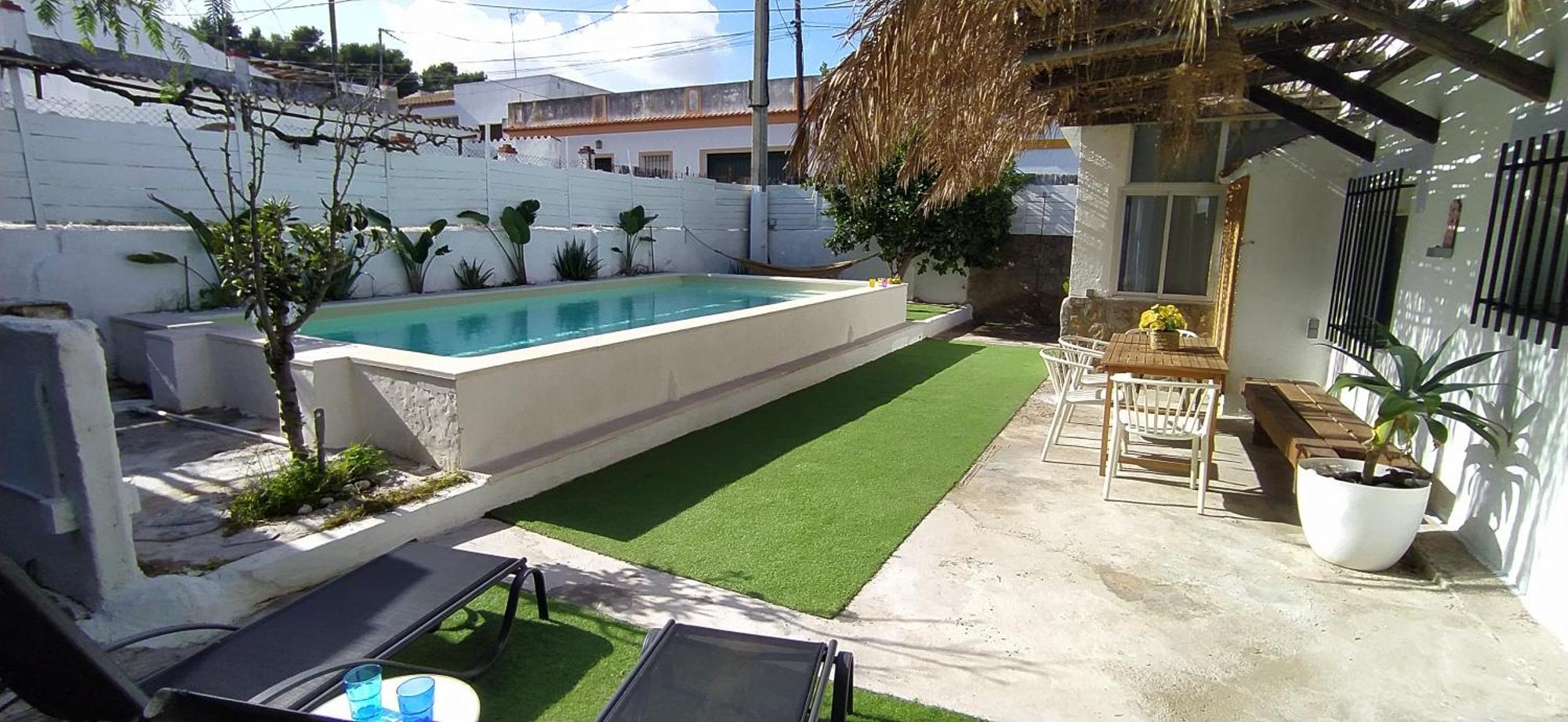 Casa, Piscina, Jacuzzi, Garaje, Barbacoa. Villa Chiclana de la Frontera Bagian luar foto